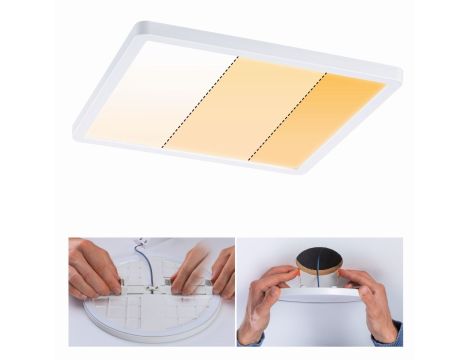 Plafoniera VariFit AREO LED DIM 16W 1400lm 2000-4000K 230x230mm IP44 230V biały matowy / tworzywo sztuczne - 6