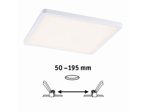 Plafoniera VariFit AREO LED DIM 16W 1400lm 2000-4000K 230x230mm IP44 230V biały matowy / tworzywo sztuczne - 7