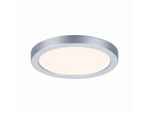 Plafoniera VariFit AREO LED 6.5W 550lm 3000K okrągla 118mm IP44 230V chrom matowy / tworzywo sztuczne