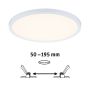Plafoniera VariFit AREO LED DIM SM Zigbee 16W 1400lm 3000-6500K okrągła 230mm IP44 230V biały matowy / tworzywo sztuczne - 8