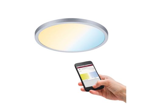 Plafoniera VariFit AREO LED DIM SM Zigbee 16W 1400lm 3000-6500K okrągła 230mm IP44 230V chrom matowy / tworzywo sztuczne - 5