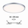 Plafoniera VariFit AREO LED DIM SM Zigbee 16W 1400lm 3000-6500K okrągła 230mm IP44 230V chrom matowy / tworzywo sztuczne - 8
