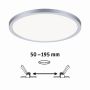 Plafoniera VariFit AREO LED DIM 16W 1400lm 4000K okragła 230mm IP44 230V chrom matowy / tworzywo sztuczne - 7