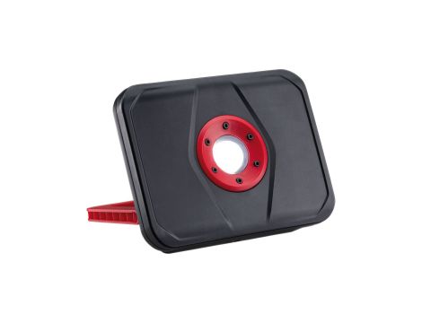 Naświetlacz roboczy akumulatorowy LED DIM 5W USB 440lm IP65 6500K DC5V czarno / czerwony tworzywo sztuczne