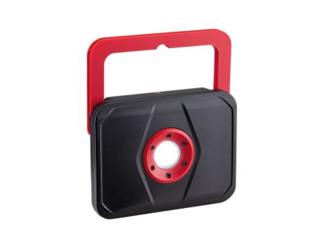 Naświetlacz roboczy akumulatorowy LED DIM 5W USB 440lm IP65 6500K DC5V czarno / czerwony tworzywo sztuczne - 3