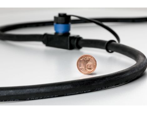 Przewód połączeniowy Plug & Shine 1m 1in-2out IP68 24V czarny / tworzywo sztuczne - 4