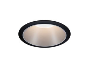 Oprawa do wbudowania COLE GU10. max. 10W 88mm 230V czarny matowy/ srebrny matowy