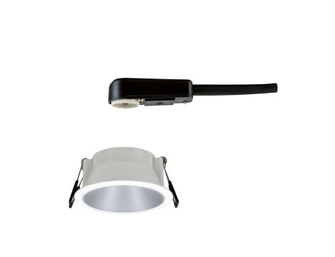 Oprawa do wbudowania COLE GU10. max. 10W 88mm 230V biały matowy/ srebrny matowy - 3