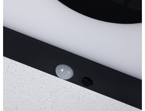 Oprawa elewacyjna TAIJA LED solar PIR 3000K 35lm 300x300 IP44 antracyt - 6