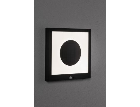 Oprawa elewacyjna TAIJA LED solar PIR 3000K 35lm 300x300 IP44 antracyt - 8