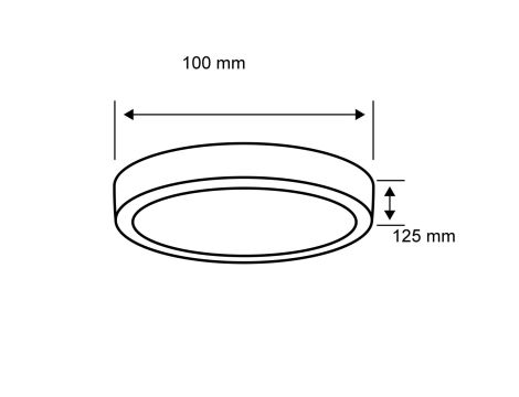 Oprawa ścienno-sufitowa MALJA Neordic E27 max1x40W 230V czarny / metal - 3