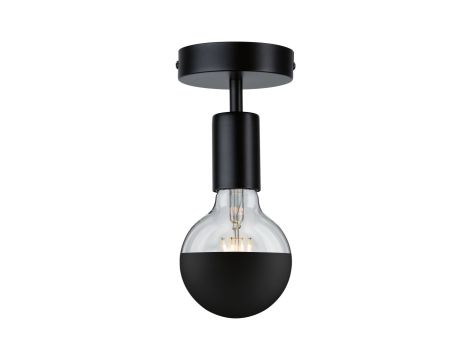 Oprawa ścienno-sufitowa MALJA Neordic E27 max1x40W 230V czarny / metal - 2