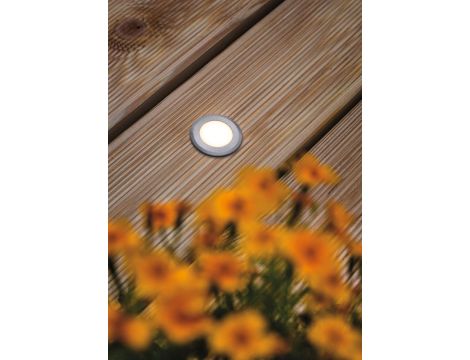 Oprawa do wbudowania HOUSE LED 2W 60lm 3000K IP67 okrągła 230V szczotkowane zelazo / stal nierdzewna - 4