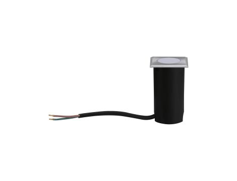 Oprawa dogruntowa HOUSE LED 2W 60lm 3000K IP67 kwadratowa 230V szczotkowane żelazo / stal nierdzewna