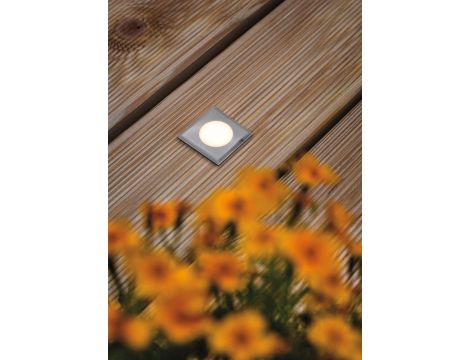 Oprawa dogruntowa HOUSE LED 2W 60lm 3000K IP67 kwadratowa 230V szczotkowane żelazo / stal nierdzewna - 4