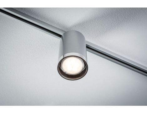 Reflektor na szynoprzewód URail TUBE GU10 max.10W 230V chrom matowy/ chrom - 2