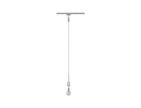 Lampa wisząca na szynoprzewód URail Deco System E14 max.1x20W 135cm 230V chromy matowy / metal - 2