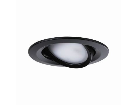 Oprawa do wbudowania NOVA COIN LED wychylna zestaw 3xW6 470lm 84mm 2700K IP23 230V czarny mat - 2