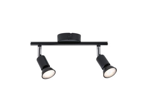 Oprawa ścienno-sufitowa CAROLINA GU10 max. 2x10W IP44 230V antracyt / chrom - 2