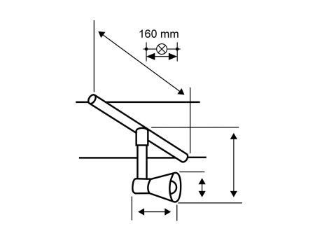 System linkowy zestaw Sheela max5x10W GU5,3 Chrom mat/Chrom 12V DC 60VA twszt/metal - 2