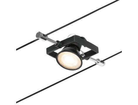 System linkowy zestaw Mac II max 5x10W GU5,3 12V DC 2 x 5 metrów czarny mat/ chrom - 4