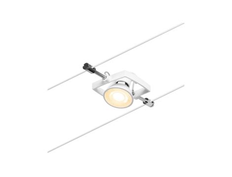 System linkowy spot Mac II max1x10W GU5,3 Biały mat/Chrom 12V DC 60VA twszt/metal - 3