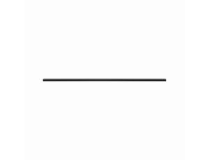 Square profil z czarnym dyfuzorem 2m Czarny Aluminium/ Tworzywo sztuczne