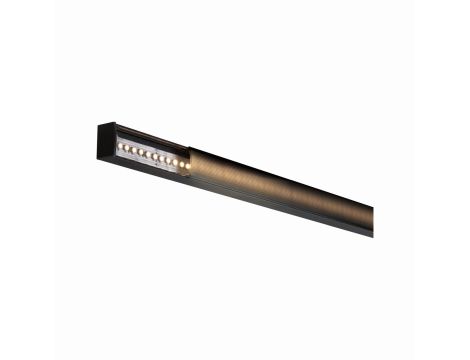 Square profil z czarnym dyfuzorem 2m Czarny Aluminium/ Tworzywo sztuczne - 6