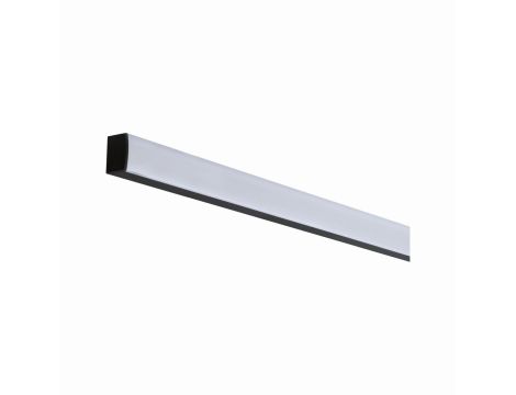 Square Profil z białym dyfuzorem 2m Czarny-anod/Biały alu/Tworzywo sztuczne - 7