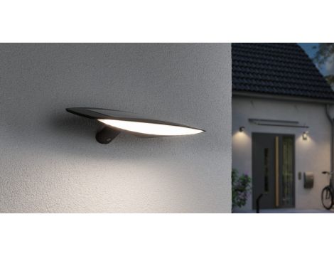 Oprawa elewacyjna KIRAN LED solar 280lm czujnik ruchu i zmierzchu antracyt / tworzywo sztuczne - 3