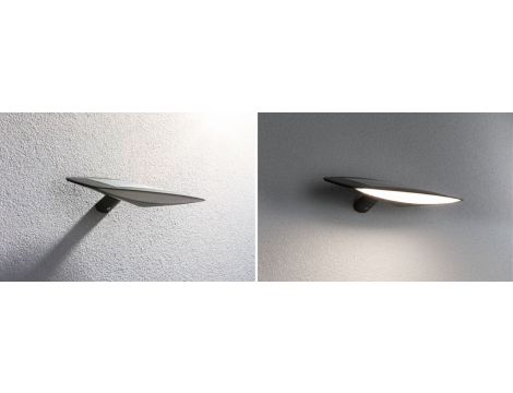 Oprawa elewacyjna KIRAN LED solar 280lm czujnik ruchu i zmierzchu antracyt / tworzywo sztuczne - 4