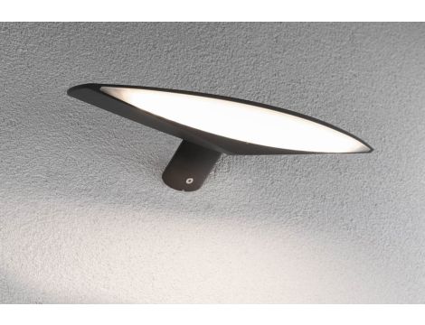 Oprawa elewacyjna KIRAN LED solar 180lm czujnik ruchu i zmierzchu antracyt / tworzywo sztuczne - 6