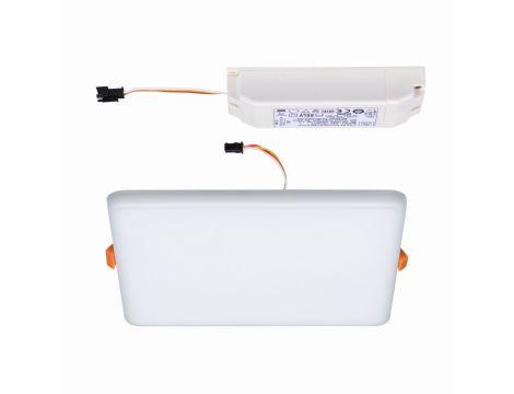 Panel wpuszczany HomeSpa Veluna VariFit 17W 1300lm 3step-Dim 215mm IP44 satyna / tworzywo sztuczne - 4