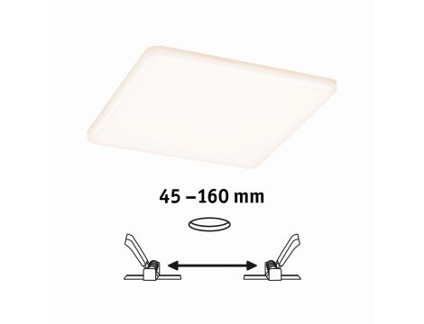 Panel VELUNA VariFit LED 14W 1000lm 3000/4000/6500K 185x185mm IP44 230V biały - 6