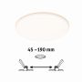 Panel VELUNA VariFit LED 14W 1000lm 3000/4000/6500K 185mm IP44 230V biały - 8
