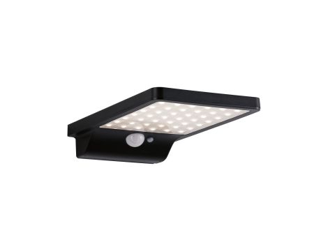 Oprawa elewacyjna SOLVEIG LED solar 3000K 338lm czujnik ruchu+ zmierzchu IP44 czarny