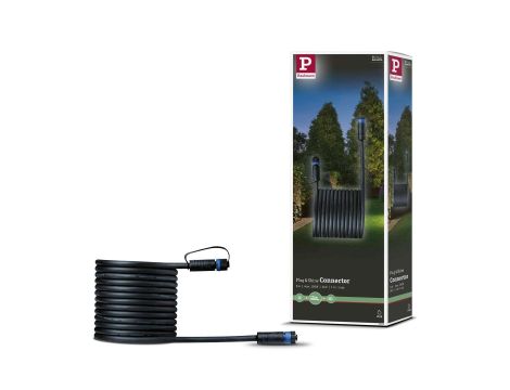 Przewód połączeniowy Plug & Shine 5m 1in-1out IP68 24V czarny / tworzywo sztuczne - 6