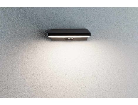 Oprawa elelewacyjna RONEA LED 12W czujnik ruchu 180x250mm 3000K IP54 230V ciemno szary aluminium - 4