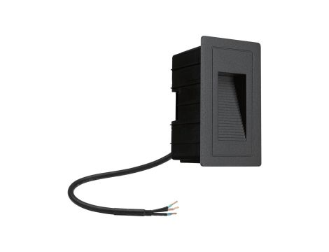 Oprawa elewacyjna HIGH 4W 3000K 500lm IP44 230V czarny / aluminium - 6