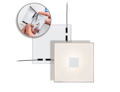 LumiTiles Extension Square 10x10cm 1x?W 2700K 12V Biały Tworzywo sztuczne/ Aluminium - 7