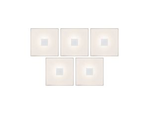 LumiTiles Basic Set Square 10x10cm 5x?W 2700K 12V Biały Tworzywo sztuczne/ Aluminium - image 2