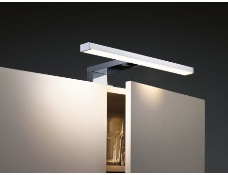 Oprawa ścienna SELO LED nad lustro 3.7W 400lm 300mm  2700/4000/6500K IP44 230V chrom / biały - 6