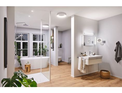 Plafoniera CASCA LED 23W 2100lm okrągła 400mm 2700/4000/6500K IP44 230V biały / tworzywo sztuczne - 3