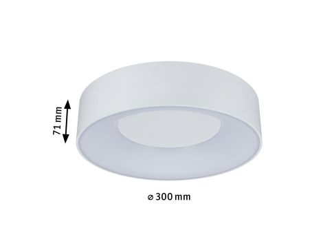 Plafoniera CASCA LED 16W 1400lm okrągła 300mm 2700/4000/6500K IP44 230V biały / tworzywo sztuczne - 6