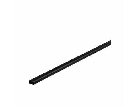Profil taśmy Base LED czarny dyfuzor 2m czarny / aluminium / tworzywo sztuczne