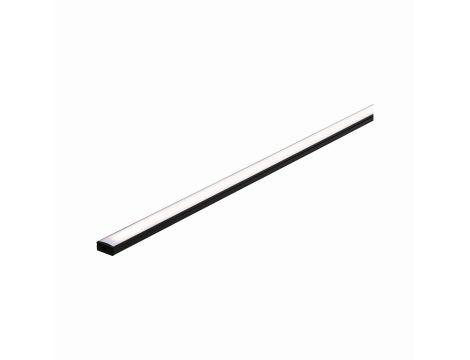 Profil taśmy Base LED biały dyfuzor 1m czarny / aluminium / tworzywo sztuczne - 3