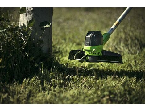 40V Podkaszarka Greenworks G40LTK2 zestaw ładowarka + aku 2Ah - 2