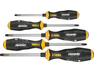 Zestaw 5 wkrętaków FELO Ergonic [5 cz.] do pobijania - image 2