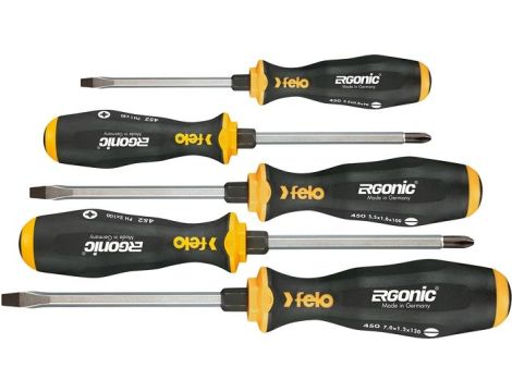 Zestaw 5 wkrętaków FELO Ergonic [5 cz.] do pobijania - 2