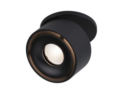 Oprawa wpuszczana LED Spircle czarny mat 8W 3000K 36 st.